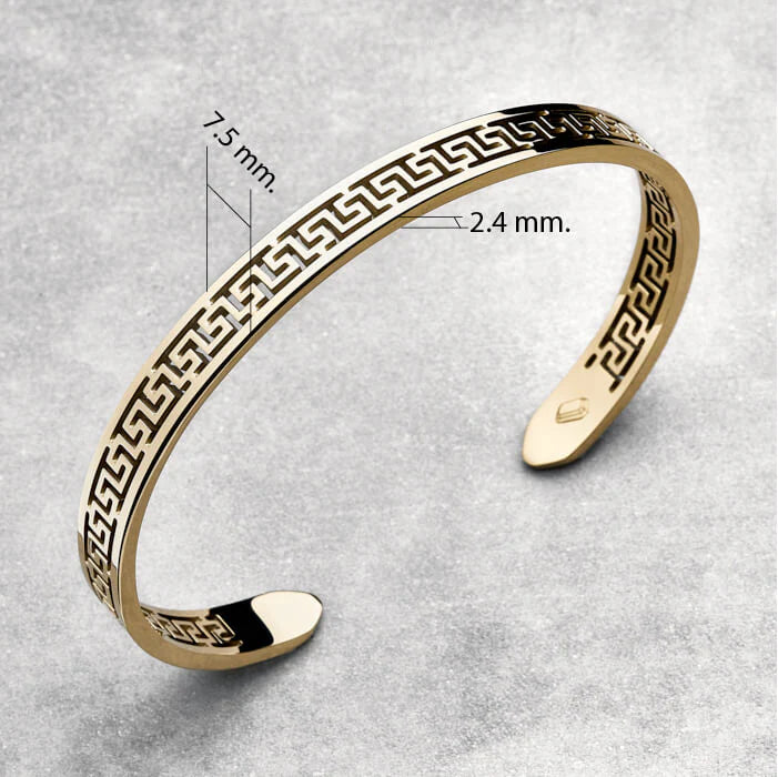 BRAZALETE CALADO