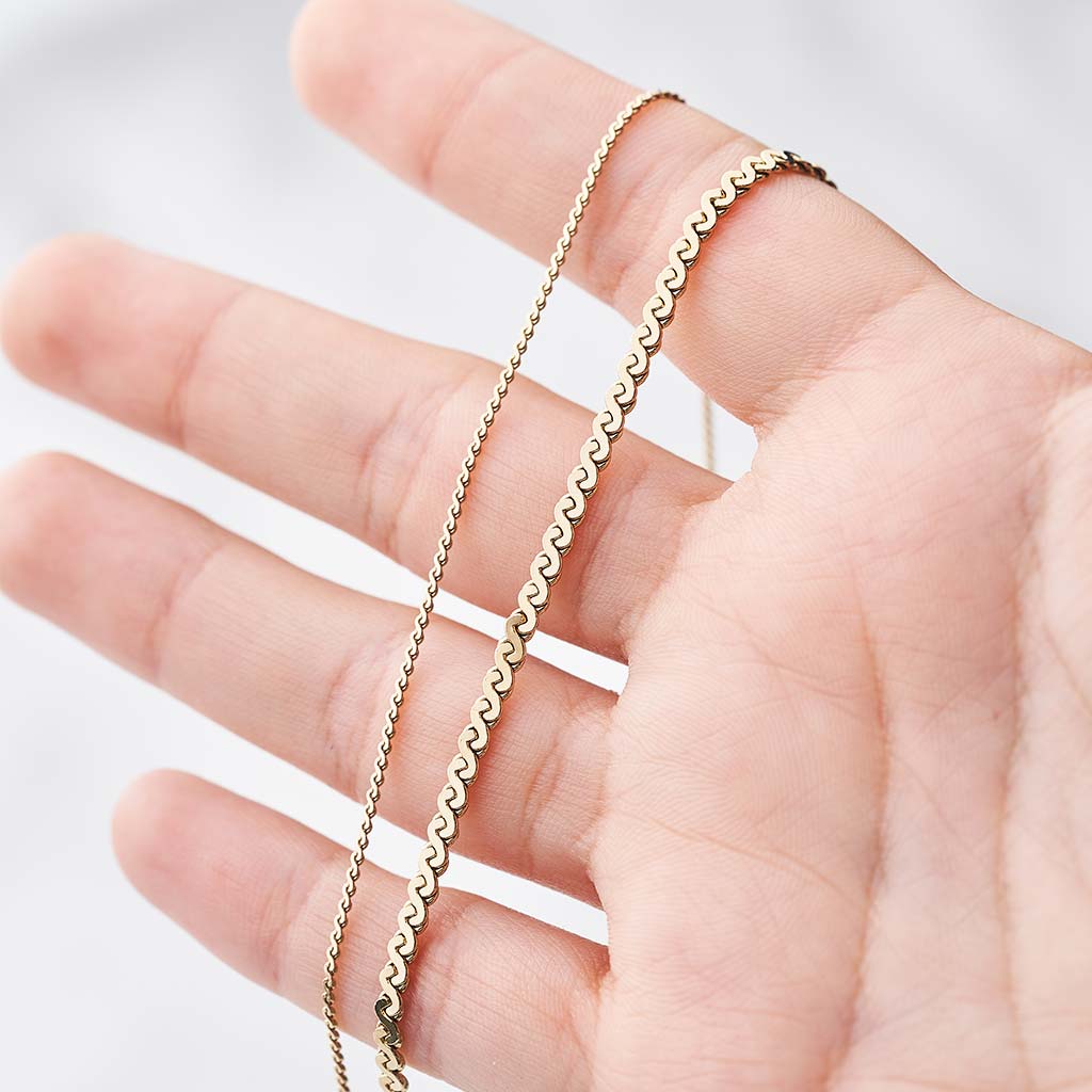 CADENA ESPIRAL MUJER