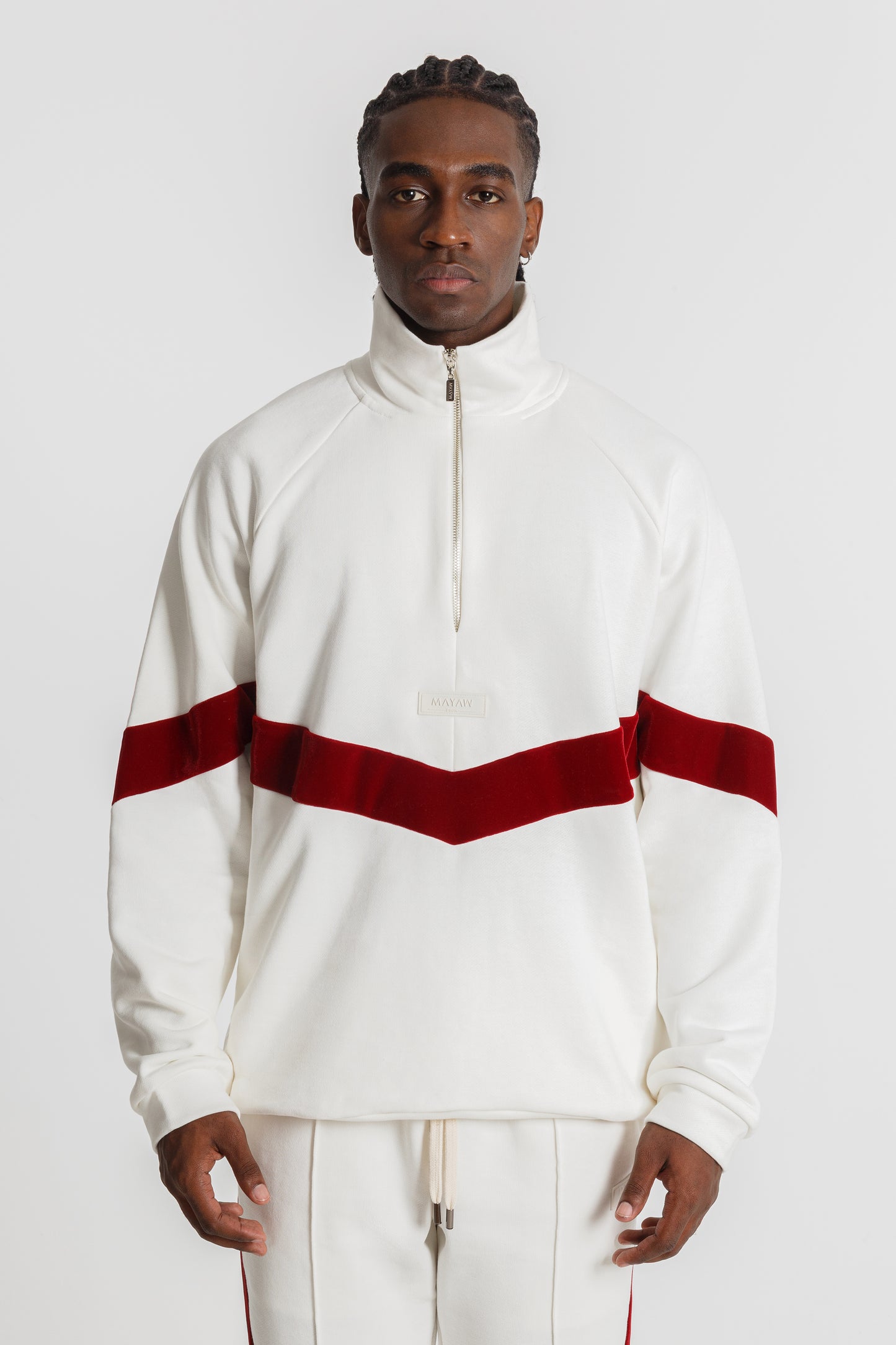 DUALITY white - redwine | Men